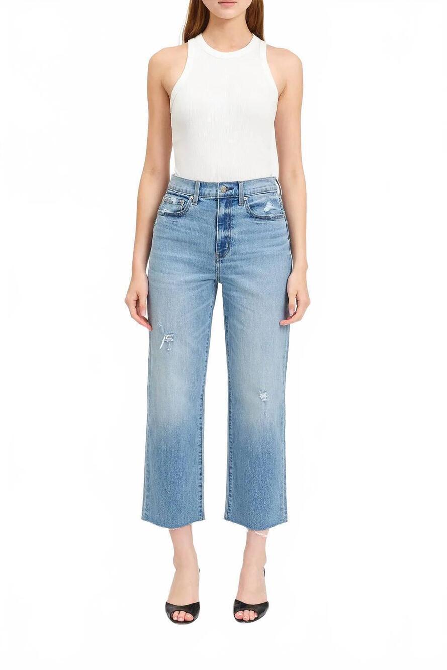 NEW DAZE sundaze crop jeans in marina vintage